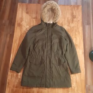 Levis Sherpa Lined Faux Fur Hood Parka